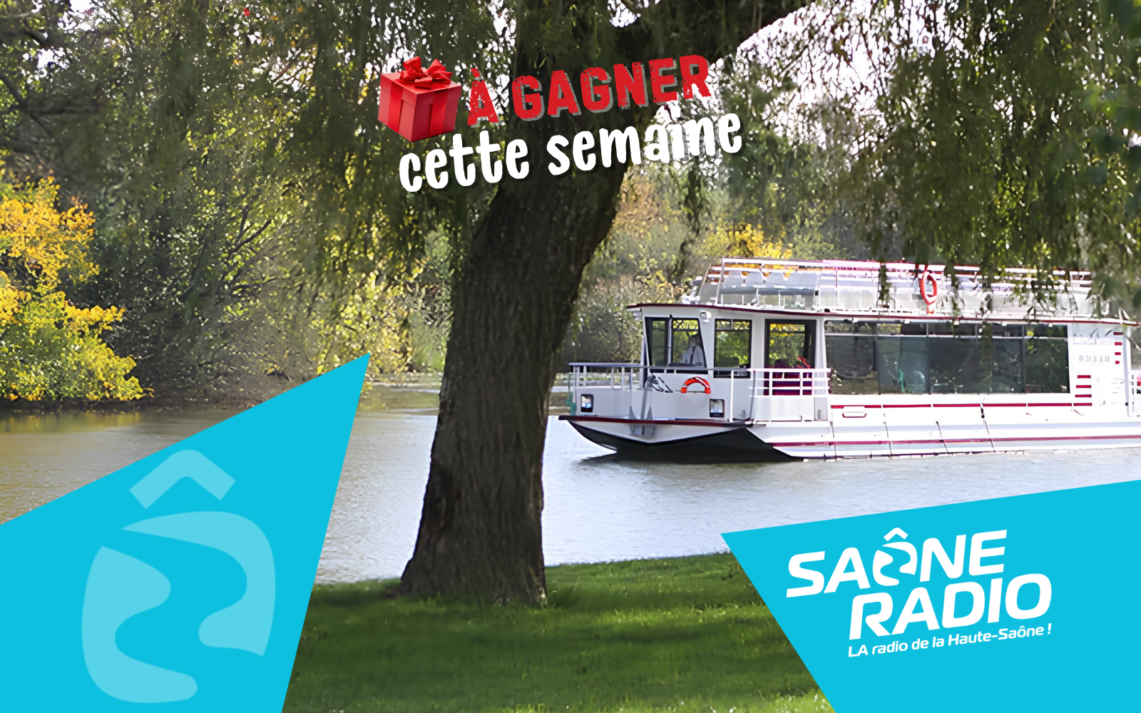 Gagnez votre croisière sur la Saône à bord de L&rsquo;Audacieux !